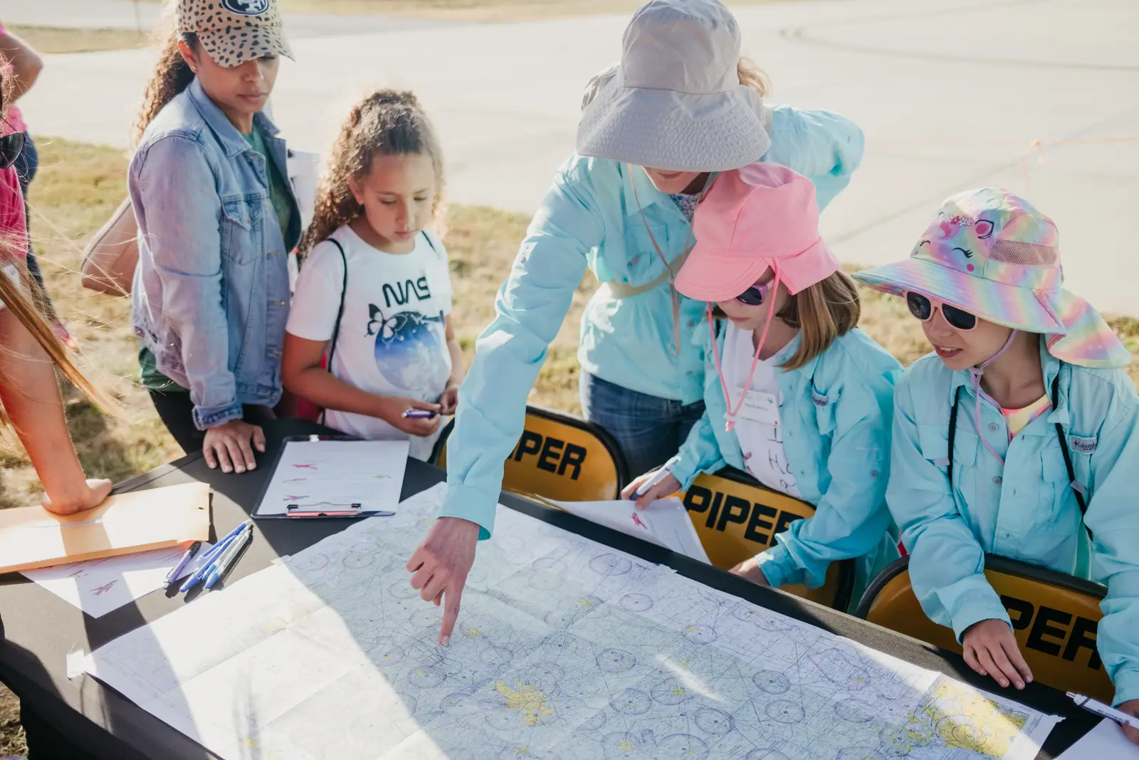 Girls in Aviation Day 2023 at Equus Salem