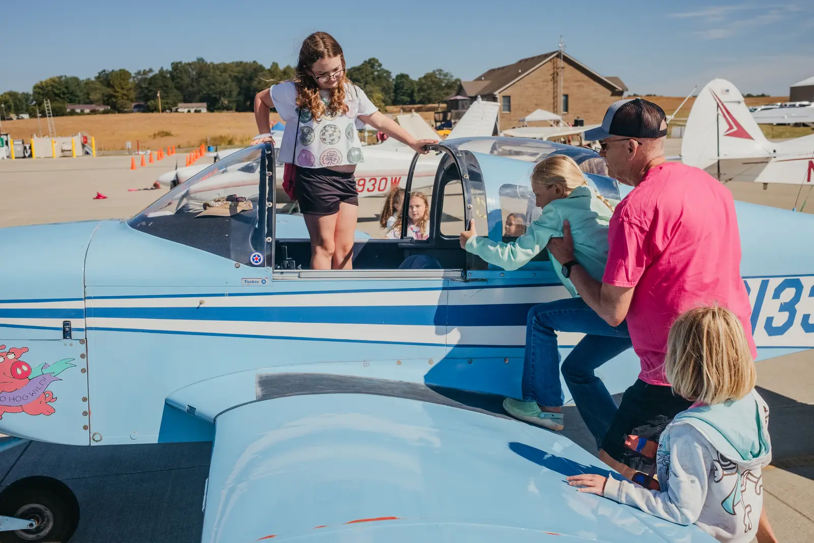 Girls in Aviation Day 2023 at Equus Salem
